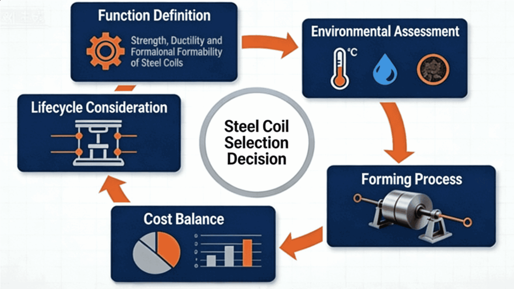 How to choose steel coil for different project requirements