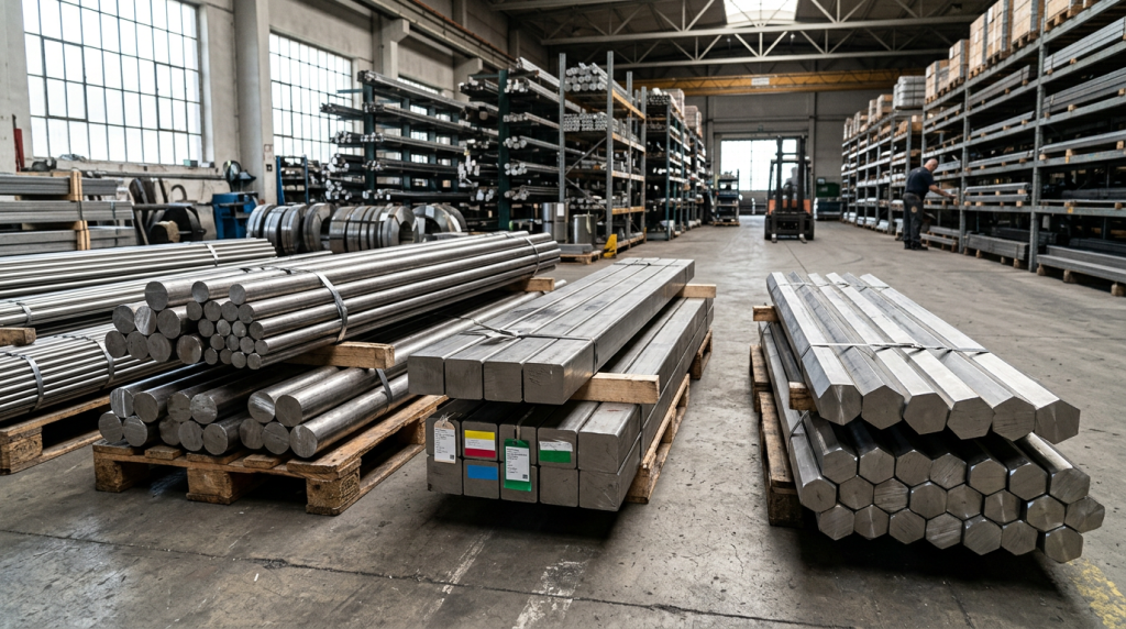 Stainless Steel Bars and Rods: Round, Square, Hex — Choosing the Right Profile for Machining Featured Image